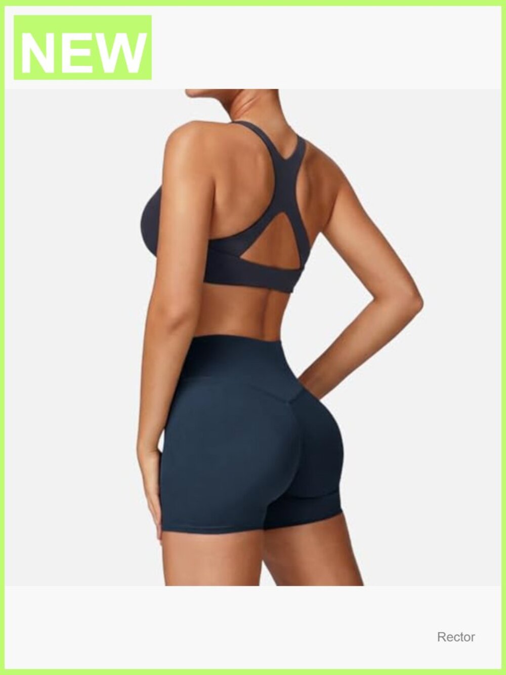 High Waist Biker Shorts 3 Pack Spandex Booty Shorts for Workout Yoga Volleyball - Picture 4 of 6